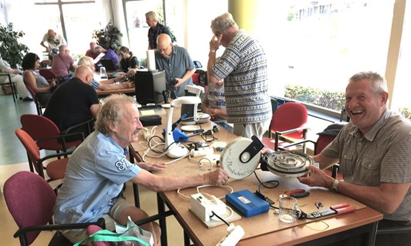 Repair Café Schiedam verrichtte in eerste halfjaar 250 reparaties