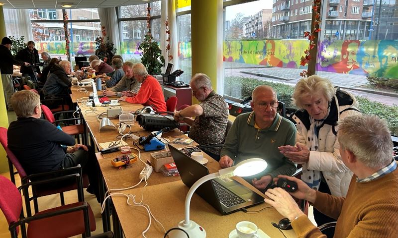 Zaterdag 20 januari is het eerste Repair Café Schiedam van 2024