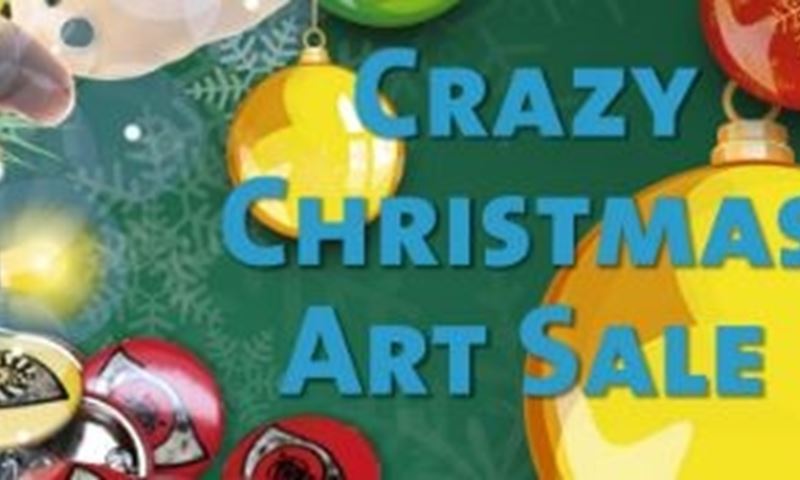The Crazy Christmas Art Sale bij KunstWerkt