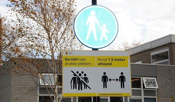 Landelijk meer positieve tests, maar halvering aantal in Schiedam