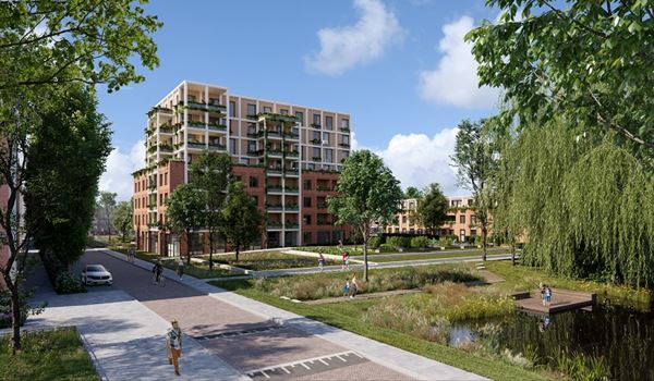 Plan WIJpark; zo gaat het Wibautplein eruitzien