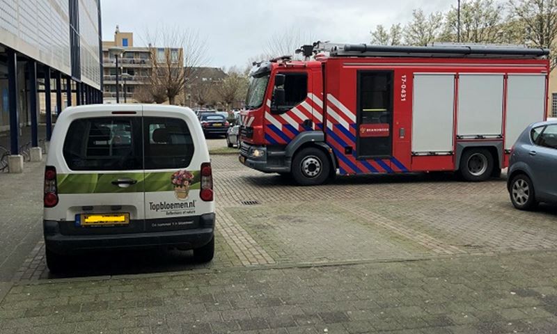 Brandweer Schiedam rukt uit wegens brandgerucht in De Loper